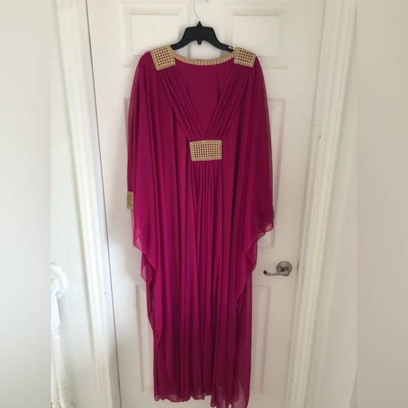 Women Kaftan Long Maxi Dress. - Picture 14 of 14